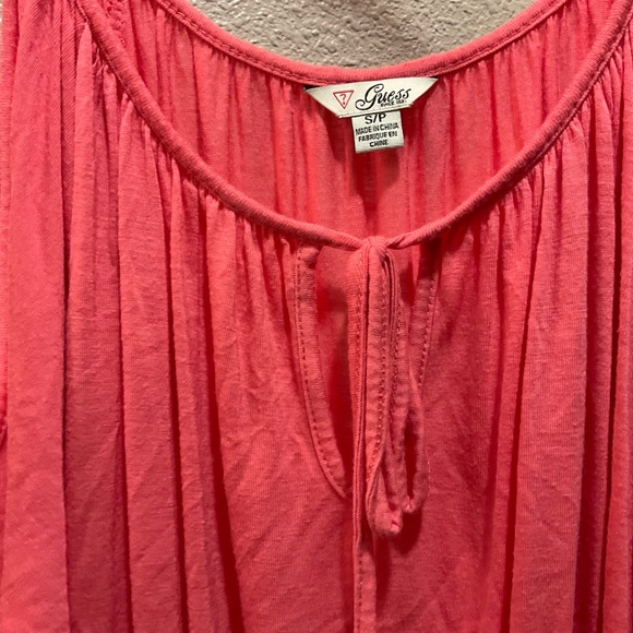 Guess Orange Pink Blouse - Picture 3 of 5
